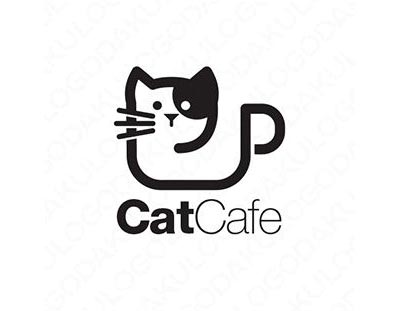 โลโก้ร้านคาเฟ่แมว-18